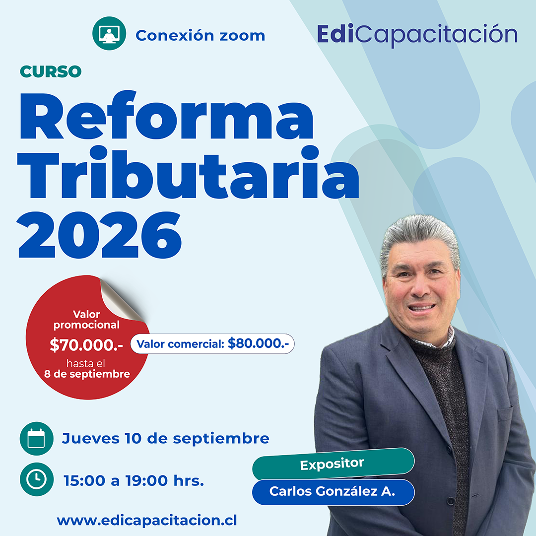 Curso Reforma Tributaria 2026 con Carlos González Allendes